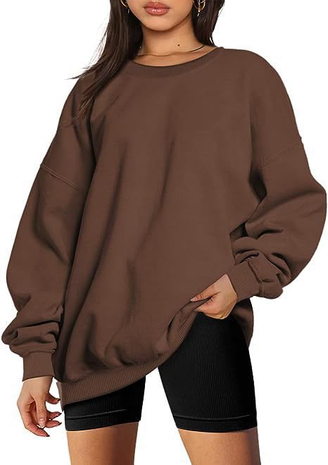 MARINIE™ - Moletom Feminino Plus Size Oversized com Gola Careca
