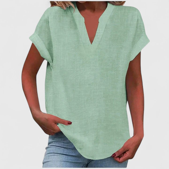 Xavinah | Blusa Confortável com Decote V