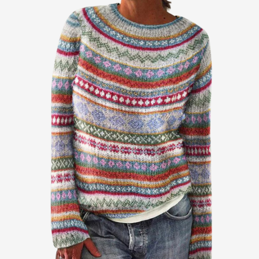 Suéter Listrado Multicolorido Manón™