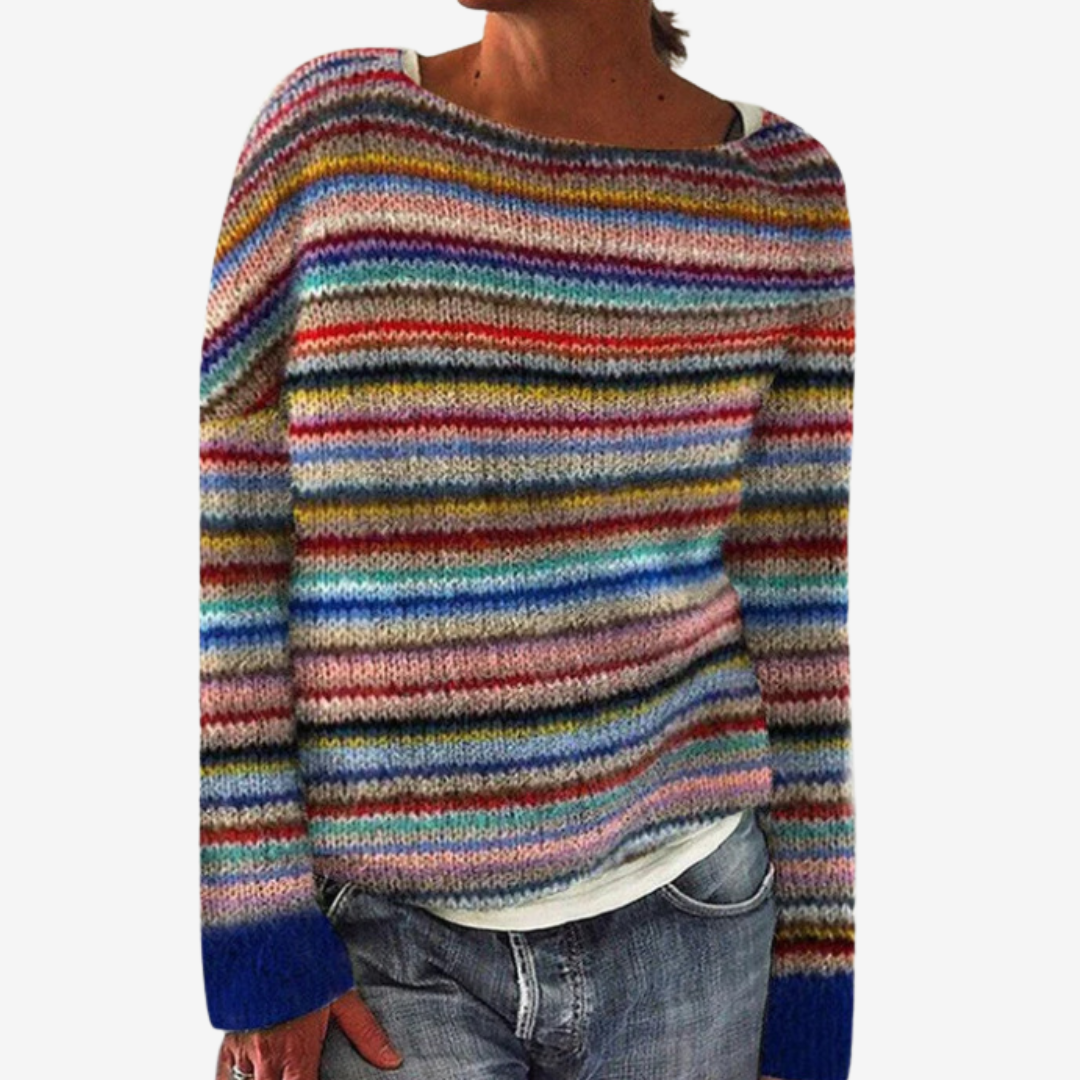 Suéter Listrado Multicolorido Manón™