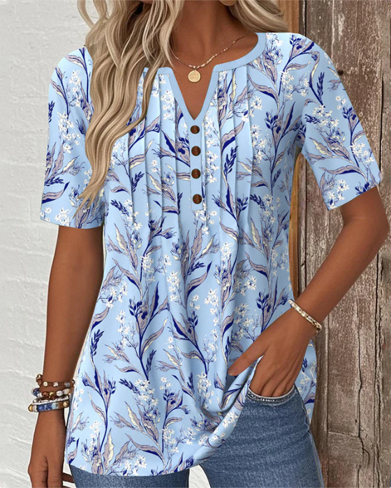 Alma | Blouse with Floral Print