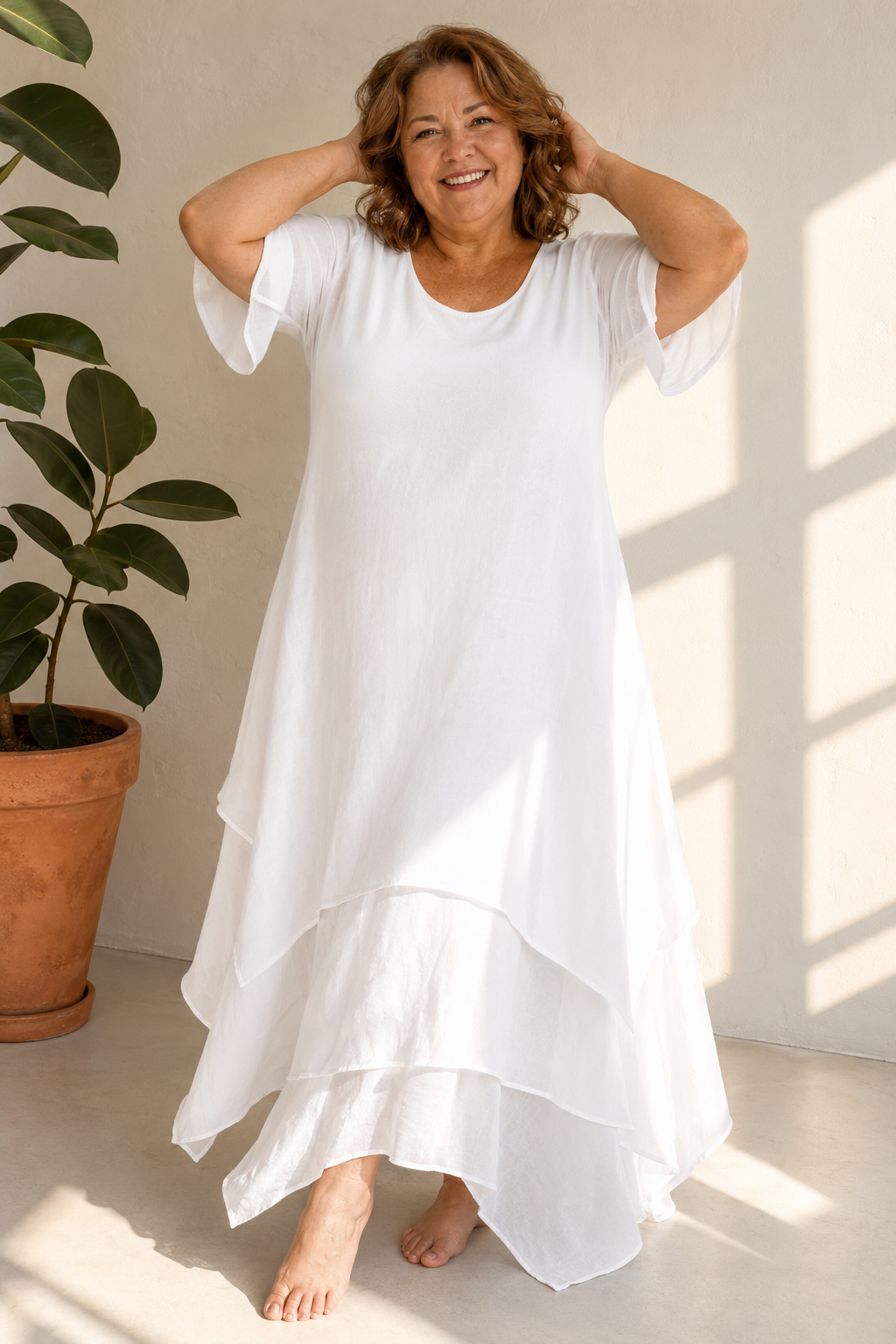 Aria Fluid Maxi Dress