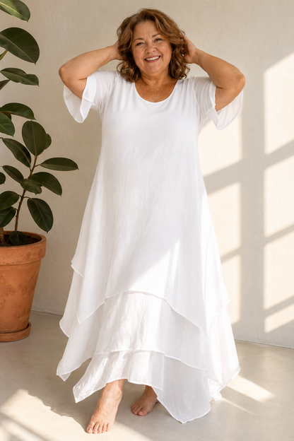 Aria Fluid Maxi Dress