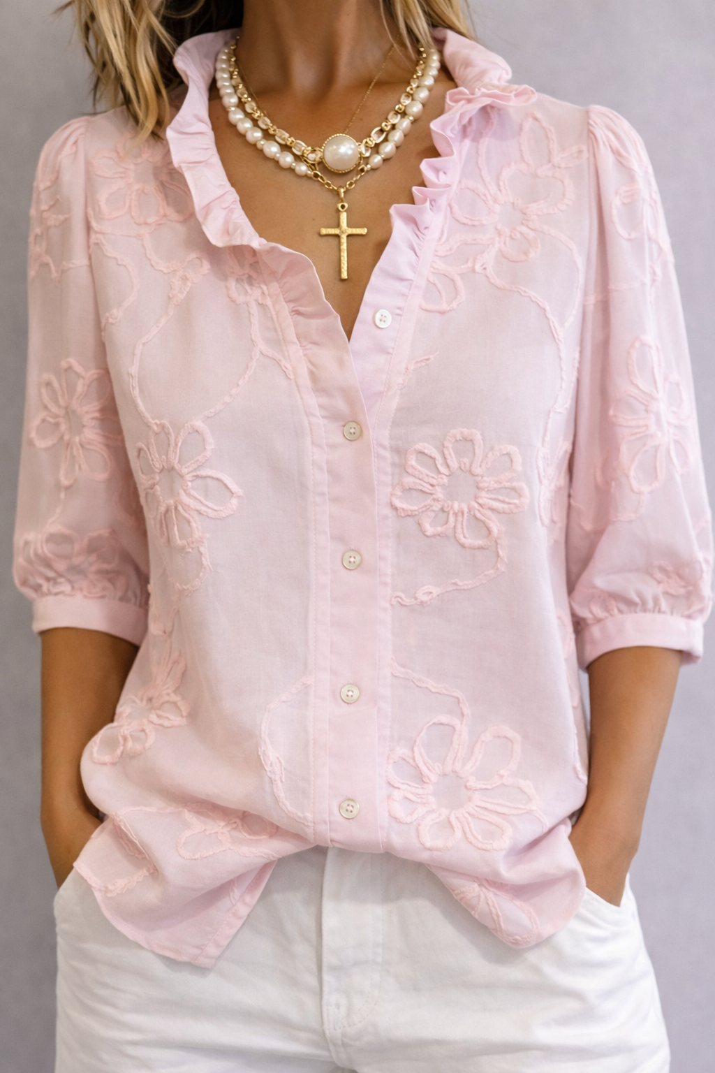 Oceane | Blumenbluse