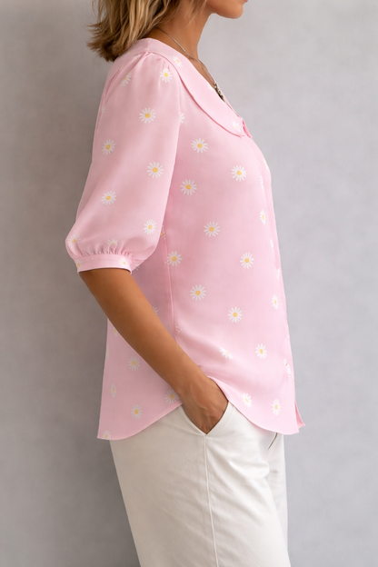 Rosamund | Blumenbluse