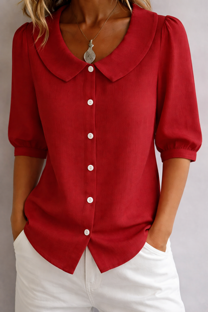 Paloma | Bluse mit Kragen