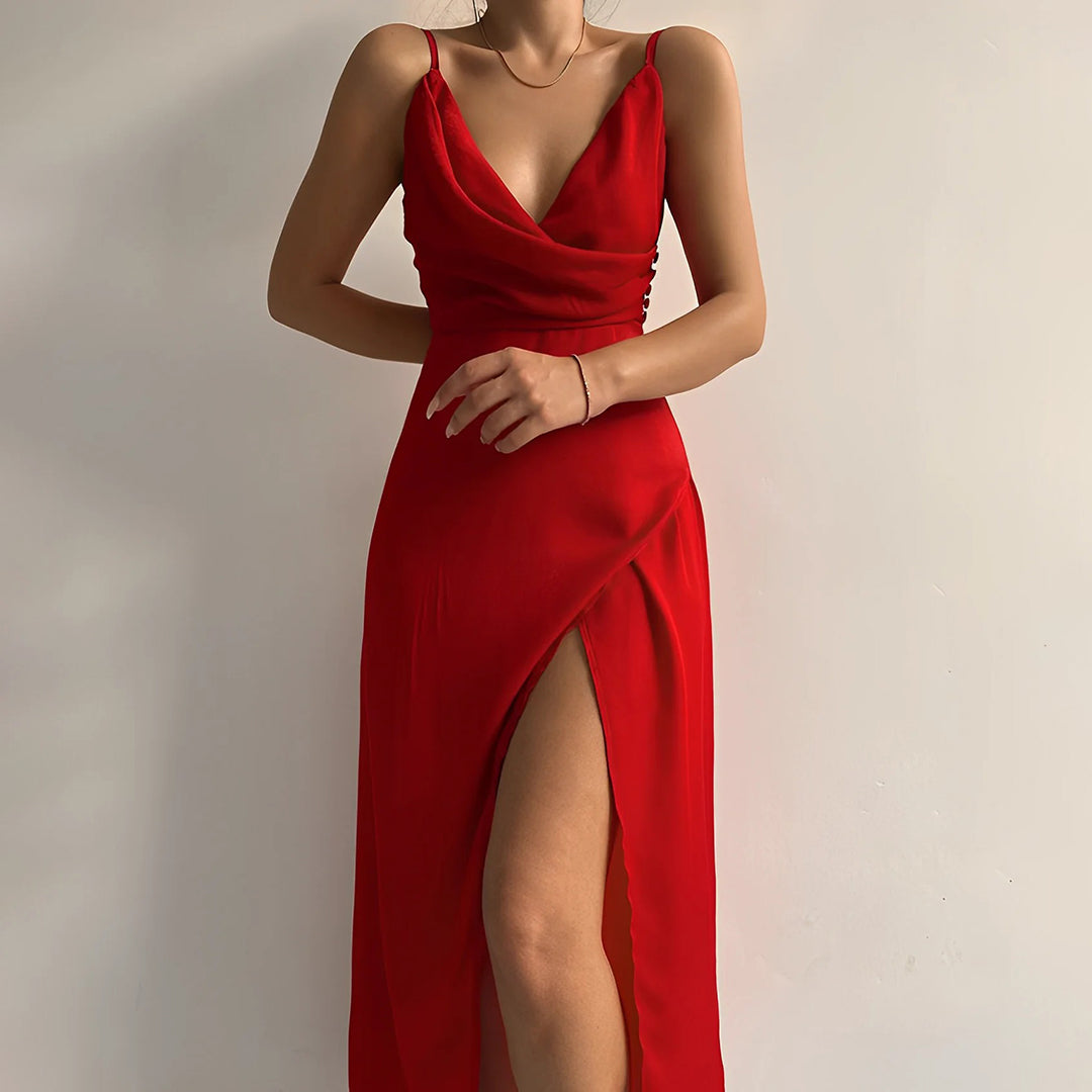 LILLIAN | Elegantes Luxus-Maxikleid