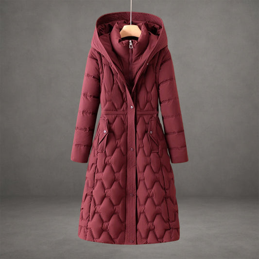Lizza – Longline Hooded Down Coat