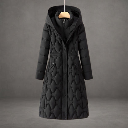 Lizza – Longline Hooded Down Coat