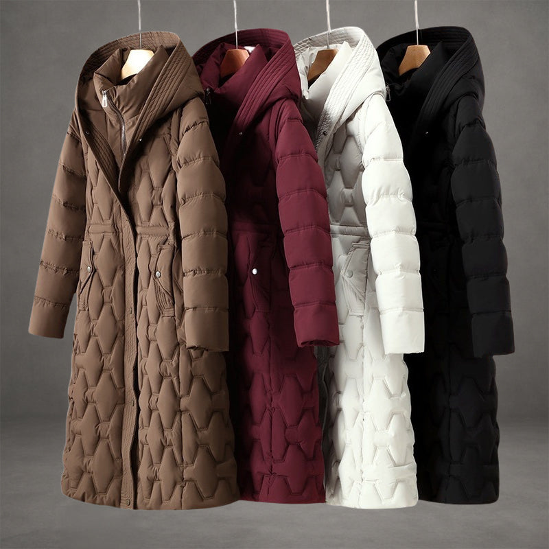 Lizza – Longline Hooded Down Coat