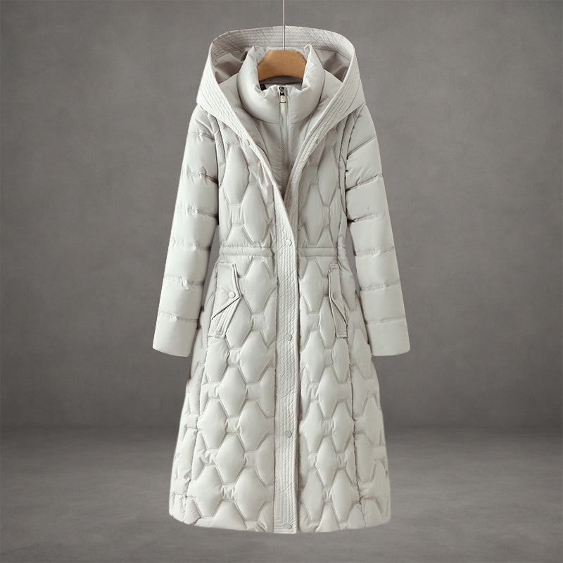 Lizza – Longline Hooded Down Coat