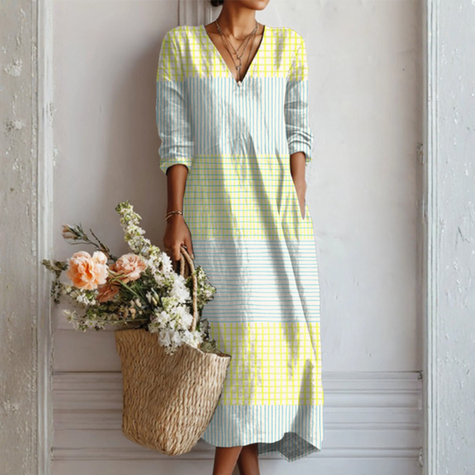Olivia | Crisp Linen Dress