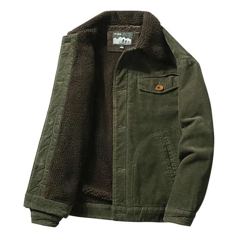 Sherpa-Lined Jacket – Men's Coat | Camden
