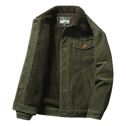 Sherpa-Lined Jacket – Men's Coat | Camden