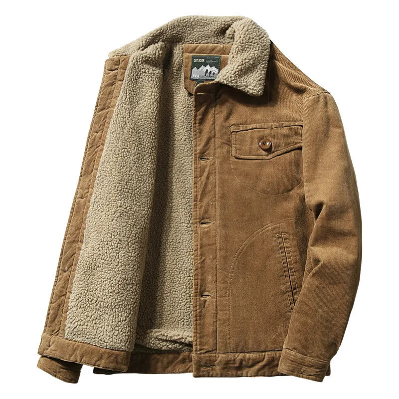 Sherpa-Lined Jacket – Men's Coat | Camden