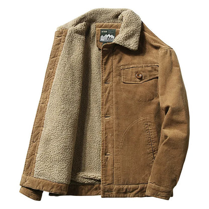 Sherpa-Lined Jacket – Men's Coat | Camden