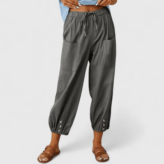 Jolie | Pantalones sofisticados de pierna ancha