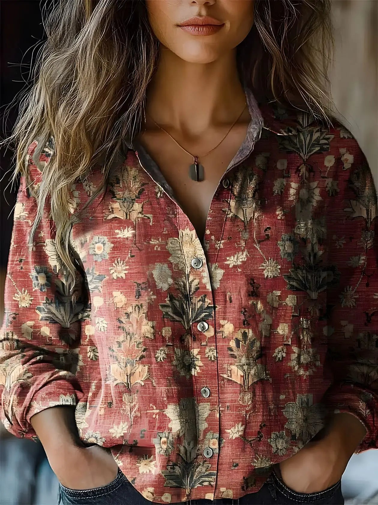 Hayden Delanova | Sofistikeret Bluse
