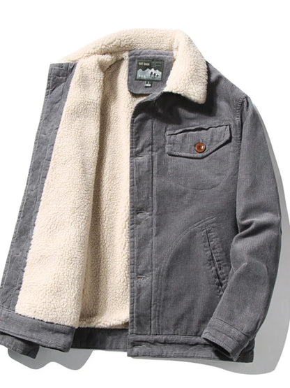 Sherpa-Lined Jacket – Men's Coat | Camden