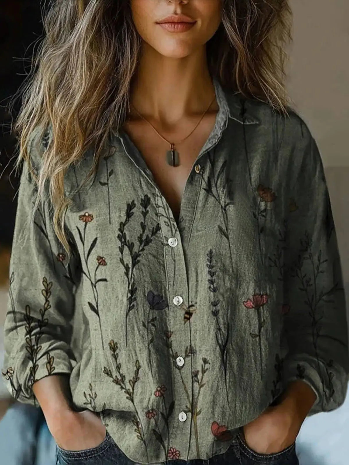 Hayden Delanova | Sofistikeret Bluse
