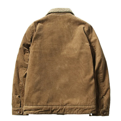 Sherpa-Lined Jacket – Men's Coat | Camden