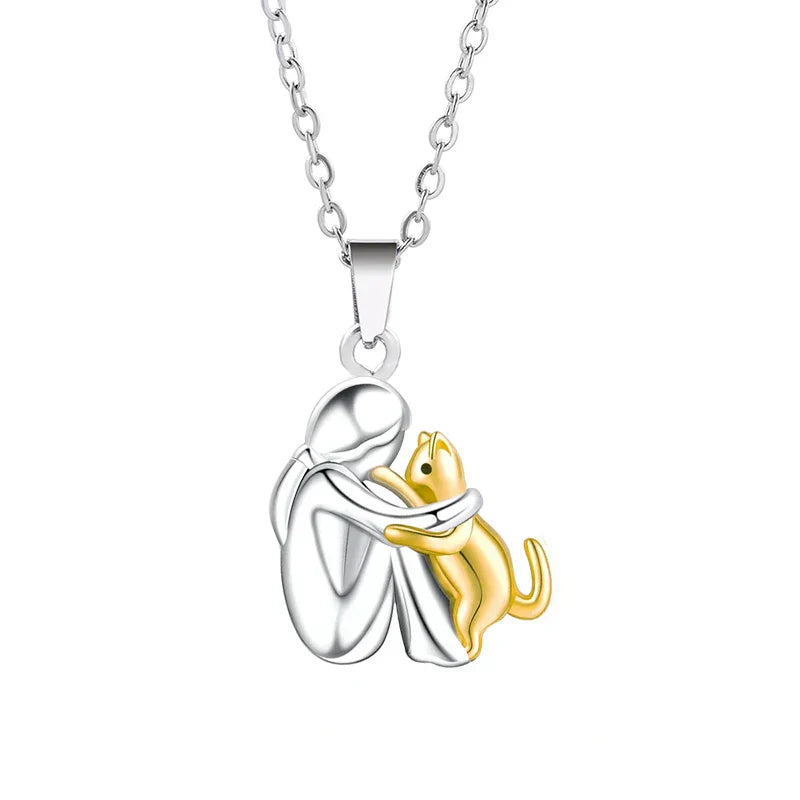 ISLARA | CAT-SHAPED NECKLACE