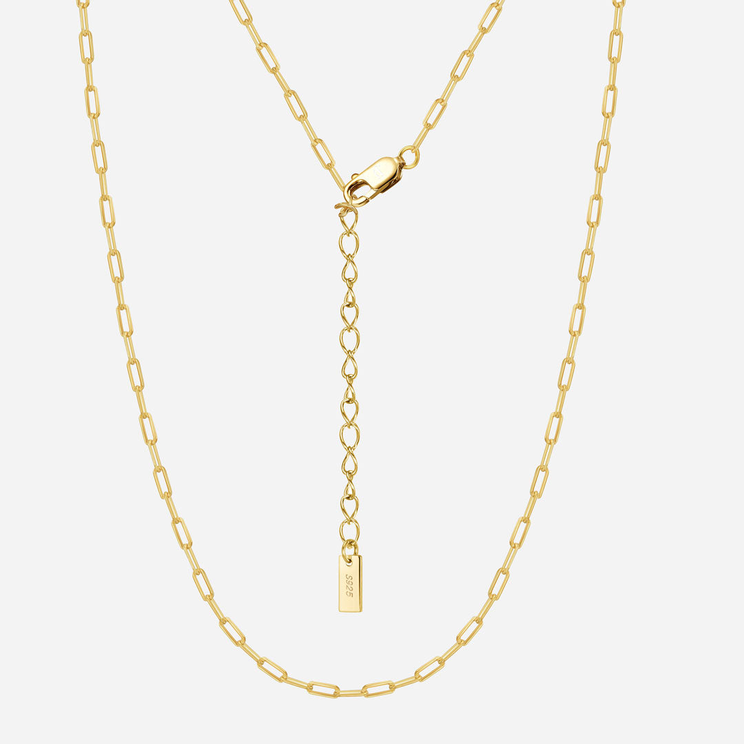 Tiaralynn | Kleine Papierkette 18K Gold