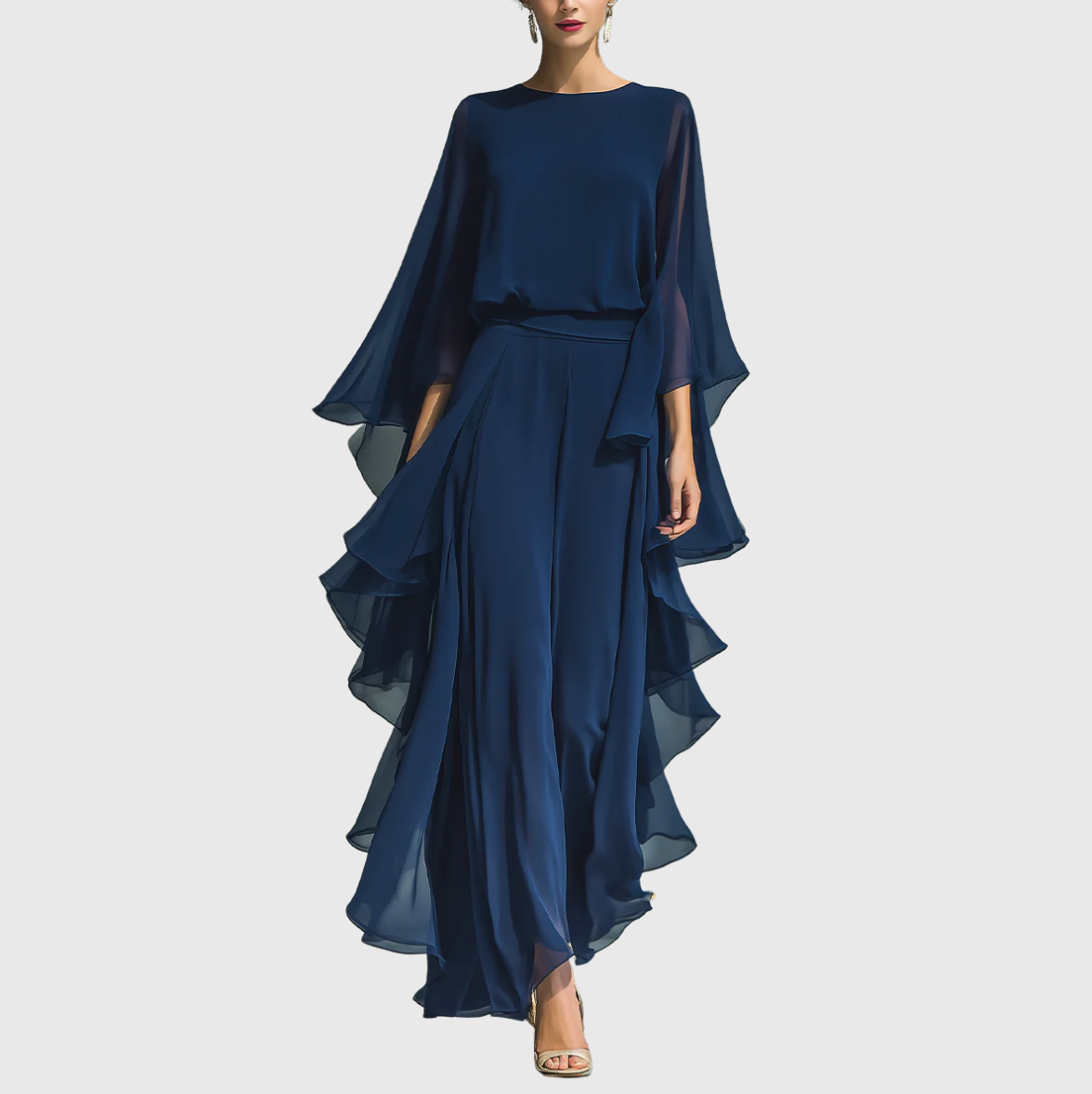 Aurelia | Flowing Evening Jumpsuit