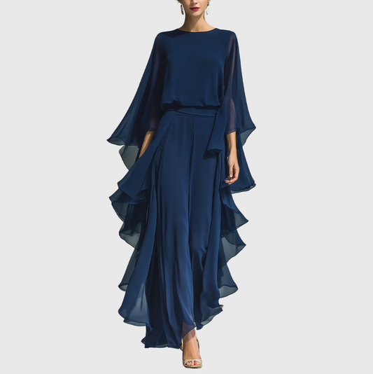 Aurelia | Flowing Evening Jumpsuit