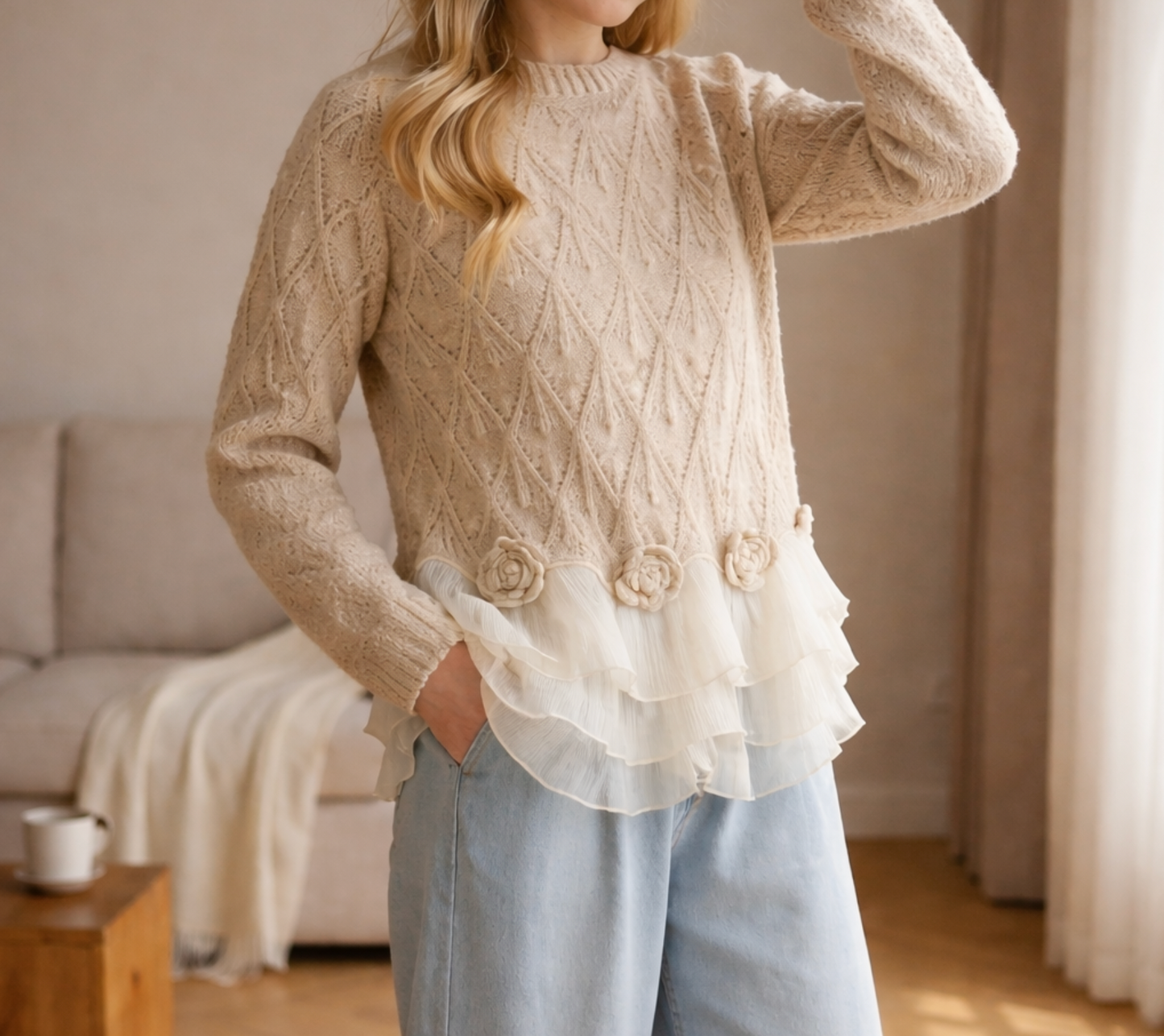 Taylor | Flæsecardigan