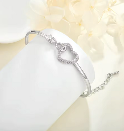 INFINITY™ GLACIER | MOTHER & DAUGHTER SNOWFLAKE BRACELET SET (1+1 FREE)