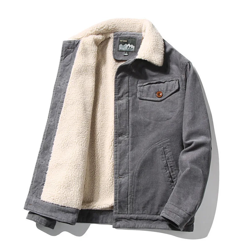Sherpa-Lined Jacket – Men's Coat | Camden