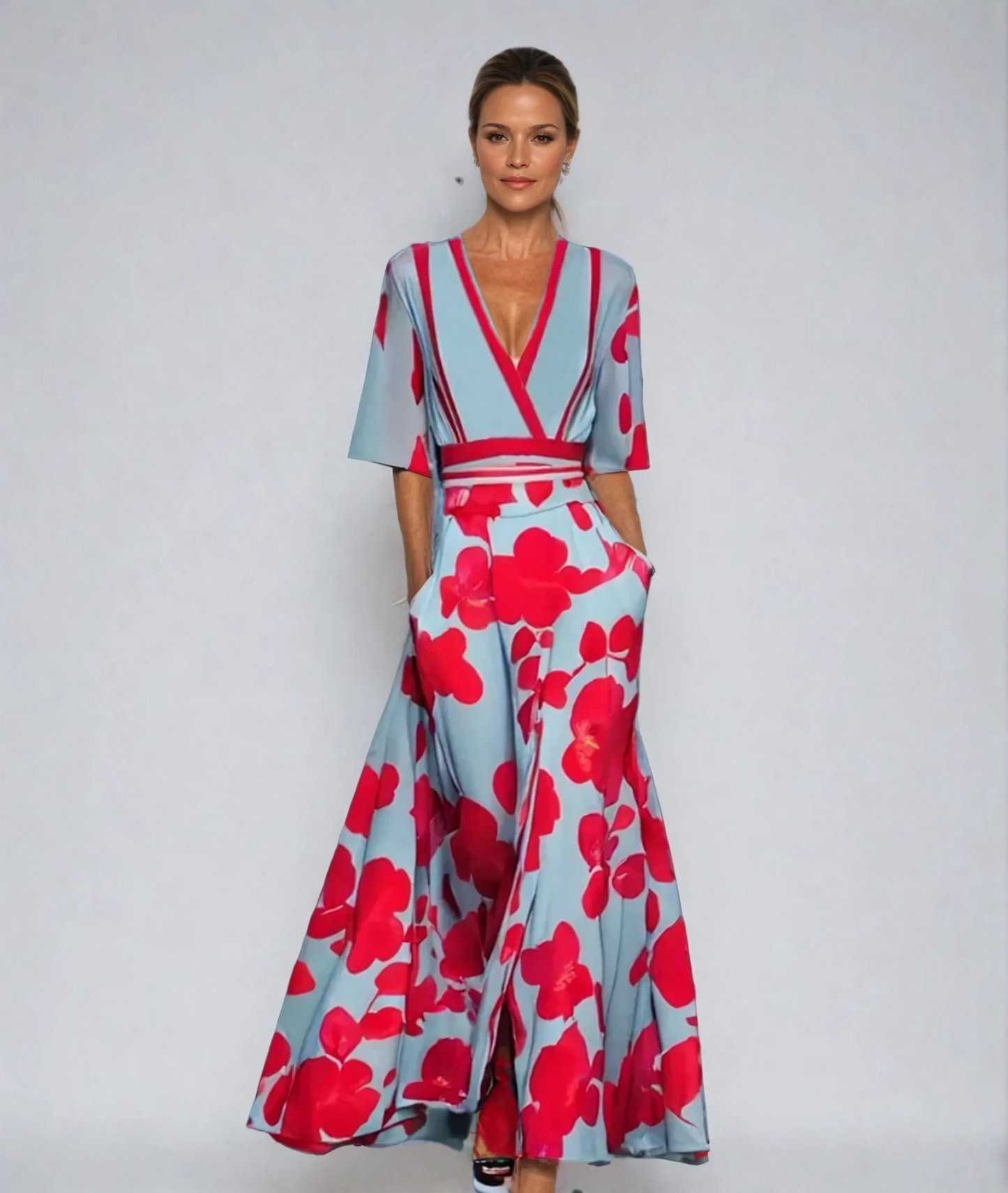 Chloe | Elegant blomsterkjole