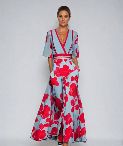 Chloe | Elegant blomsterkjole