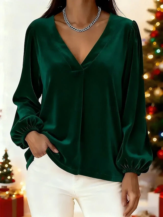 Mira | Elegant Nightfall Blouse