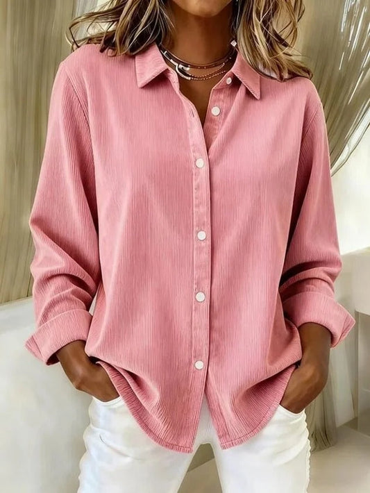 Abigail | Chic Pink Blouse