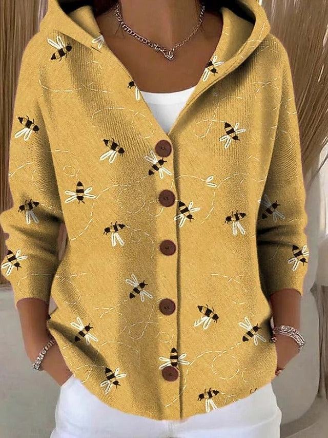 Cassy | Varm lang cardigan til kvinder