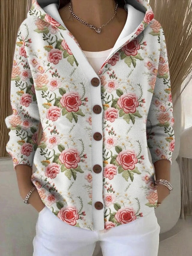 Cassy | Varm lang cardigan til kvinder