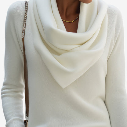 Patricia™ Pullover mit drapiertem Ausschnitt