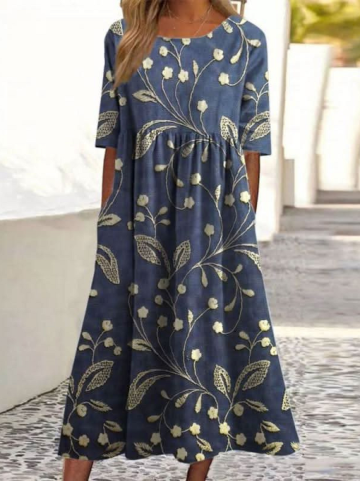 LAARNI™ - Vestido Midi Casual