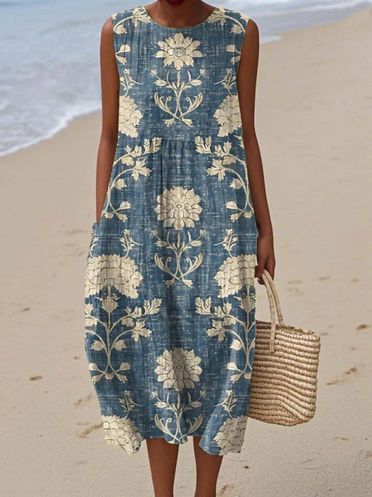 Demi | Boho Midi Dress