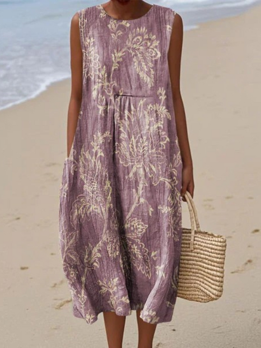 Clover | Floral Midi Dress