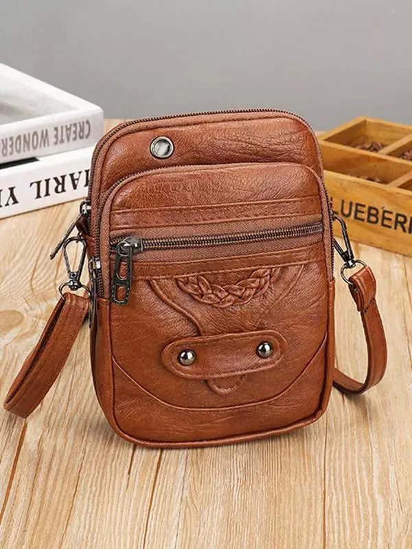 Alva | Leather Crossbody Bag