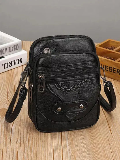 Alva | Leather Crossbody Bag