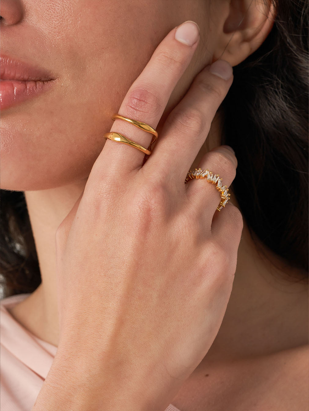Tazalyette | Diamantring 18k