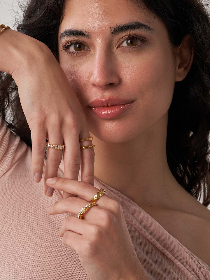 Tazalyette | Anel de Diamante 18k