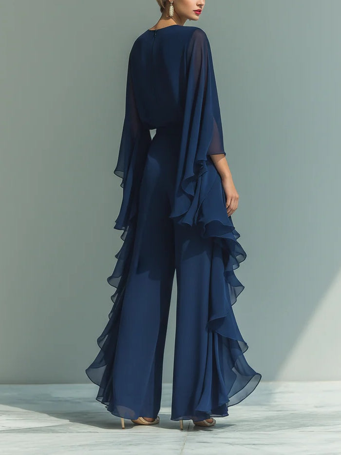 Aurelia | Flowing Evening Jumpsuit