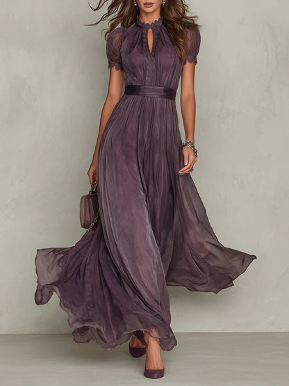 Ashley | Vintage chiffon maxikjole