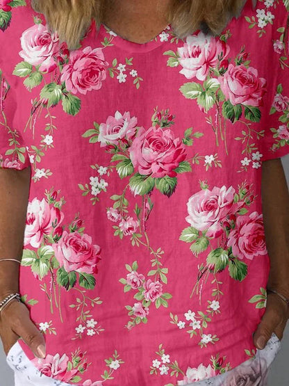 Lisa | Kunstnerisk blomsterbluse