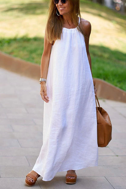 Marina | Halter Maxi Dress